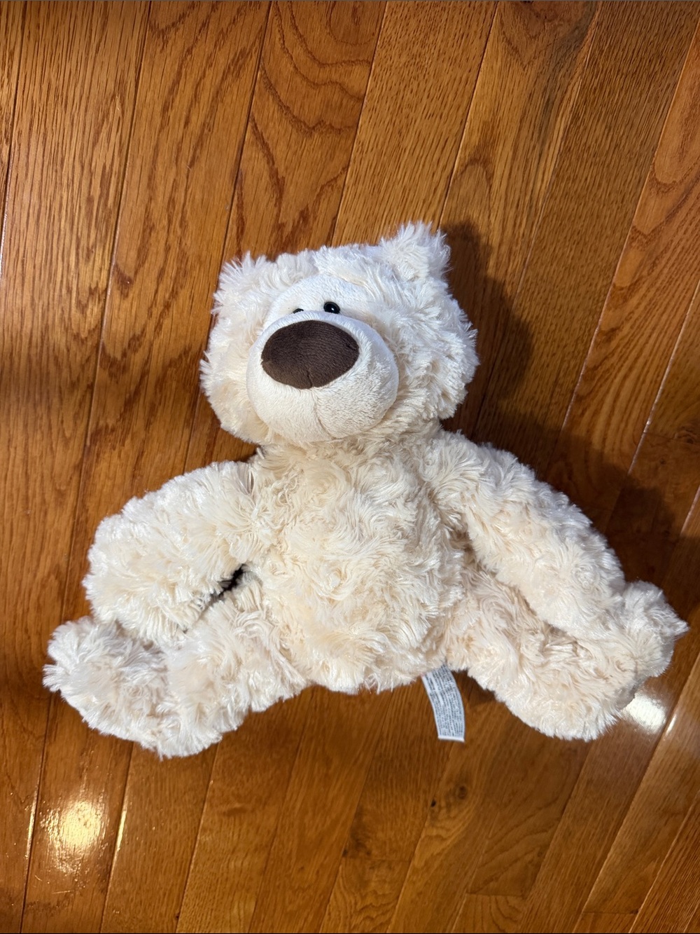 Plush Cream Teddy Bear Soft Stuffed Animal for Kids